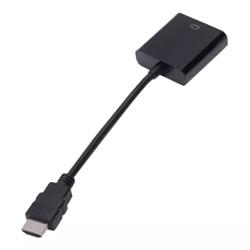 CONVERSOR DUAITEK DK NEGRO HDMI A VGA