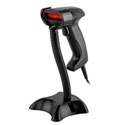 LECTOR CÓDIGO DE BARRAS GADNIC 2D USB - SCANNER QR CODBAR02 NEGRO