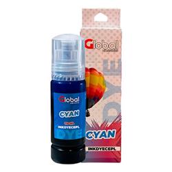 CARTUCHO ALTERNATIVO GLOBAL TINTA PREMIUM PARA EPSON L SERIES T504/544 ECOTANK 70 CM3 CYAN