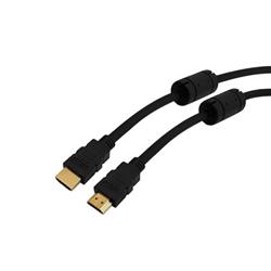 CABLE NISUTA HDMI 1.5 M DORADO V2.0 CON FILTROS 2160P 4K X 2K