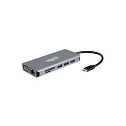 ADAPTADOR NISUTA CONVERSOR MULTIPROPOSITO USB C NS-UCD3